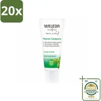 Weleda 20 x - Planten tandpasta - 75 ml - Wasstrips - Natuurlijke Tandpasta - Tandvlees Kalmeren - Tanden Reinigen - Mondverzorging - Plantenextract