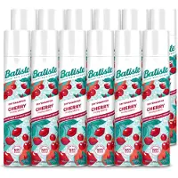 Batiste 12 x - Cherry - Droogshampoo - Kersenbloesem Geur - Verfrist en Geeft Volume - 200ml - Voordeelverpakking - 12 stuks