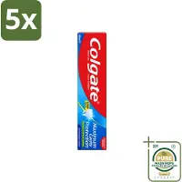 Colgate 5 x - Maximum Cavity Protection - Tandpasta - 100ml - Wasstrips - Tandpasta - Gaatjesbescherming - Witte Tanden - Vlekverwijdering - Fluoridetandpasta