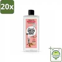 Marcel's Green Soap 20 x - Douchegel - Argan & Oudh - Verzorgend & zacht - 300 ml - Grootverpakking - Vaatwasstrips - Douchegel - Argan - Oudh - Natuurlijke Douchegel - Vegan Douchegel