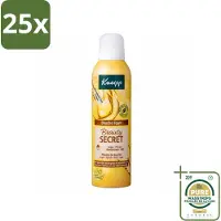 Kneipp 25 x - Douche schuim - Beauty Secret - 200 ml - Wasstrips - Douche Schuim - Natuurlijke Oliën - Huid Verzorging - Luxe Geur - Schuim Voor De Douche
