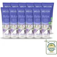 Weleda 12 x - Douchecrème Aroma Shower Relax - 200 ml - Wasstrips - Douchecrème - Ontspanning - Natuurlijke Geur - Aromatherapie - Huid Verzorging