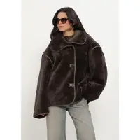 Grace & Mila Dames Jassen Coat - Groen - Maat M