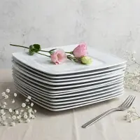 Lubiana Victoria 60 Dinerborden 26 cm - Wit Porselein
