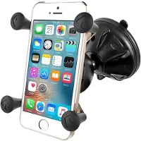 Ram Mounts RAM X-Grip Phone Mount with RAM Mighty-Buddy Suction Cup