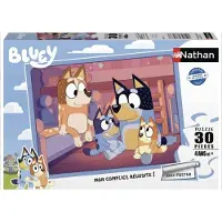Nathan Puzzle 30 pièces Bluey L’heure de dormir