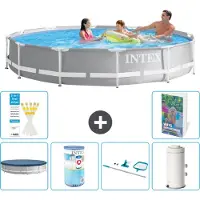 Intex Prism Frame Zwembad, rond - 366x76 cm - 5-delig, model S130