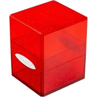 Ultra pro Satin Cube Glitter Red Deck Box