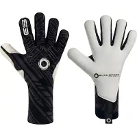 Elite Sport T1B Knit Keepershandschoenen Zwart Wit
