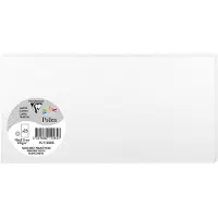 Pollen Paquet de 25 cartes simples 106x213mm Blanc Irisé 210g