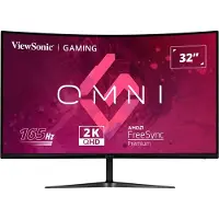 Viewsonic Ecran PC Gaming OMNI VX3218C-2K 32" Ecran incurvé QHD Noir