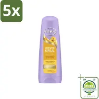 Unilever 5 x – Conditioner – Perfecte Krul – 200 ml - Grootverpakking - Vaatwasstrips - Krullen Verzorgen - Krullen Pluisvrij - Krullen Zacht - Krullen Flexibel - Krullen Veerkrachtig