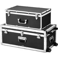 Vevor 2 x Transportkoffers Opbergdozen Afsluitbare Opbergdozen