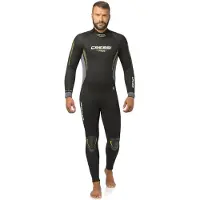Cressi Fast 5 mm Zwart/Geel S