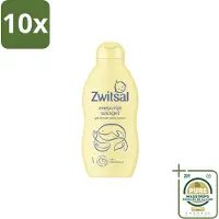Zwitsal 10 x – Wasgel – Zeepvrij – 200 ml - Wasstrips - Baby Wasgel - Zeepvrij Wasgel - Babyhuid Verzorging - Milde Wasgel - Calendula Wasgel