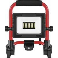 Emos ELION LED-schijnwerper 20 W, rood-zwart, IP65, 3000 lm, neutraal wit, ZS3323