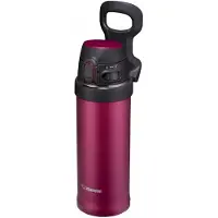 Zojirushi SM-QAF48-RK - Thermosfles - 480 ml - Hibiscusrond - Flip-and-Go Handgreep