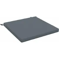 vidaXL Zitkussens SOEST 100% Polyester Blauw 60 x 60 x 5 cm
