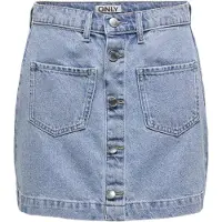 ONLY Rok 'ONLAmazing' blauw denim