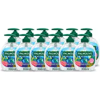 Palmolive 12 x - Aquarium - Handzeep - Natuurlijke Ingrediënten & Vegan - 300 ml - Voordeelverpakking - 12 stuks