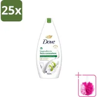 Dove 25 x – Douchegel – Fresh Sensation – 450 ml - Bulkverpakking - Douchegel - Douchemop - Fris gevoel