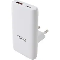 TooQ TQWC-GANSL65W1A1C - Monitor - 65 W - Wit