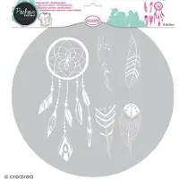 Aladine sjabloon 28x28 cm veren creatief knutselmateriaal.