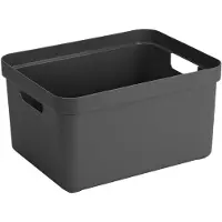 Sunware Sigma Home opbergbox - 32 liter - antraciet