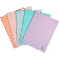 Exacompta 15x AQUAREL showalbum halfharde PP omslag - 30 tassen - 60 zichten - A4 - Geassorteerd - 88360E