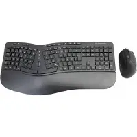 Conceptronic ORAZIO02DE Wireless Keyboard+Mouse,ergo,Layout deutsch sw