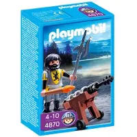 Playmobil - 4870 - Canonnier Des Chevaliers Du Lion - Bouwspeelgoed