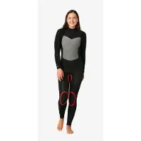 Rip Curl Omega 5/3 Mm Gb Steamer Dames Neopreen Wetsuit Met Lange Mouwen En Rugrits