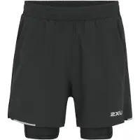 2XU Aero Mesh 2in1 5 Inch Shorts | L | Heren