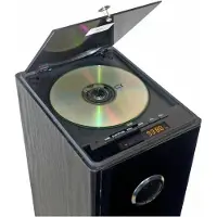 Inovalley HP33-CD Tour de son Bluetooth - Lecteur CD - Noir