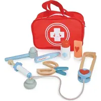 Mentari Rollenspel - Mijn Eerstehulp-Kit - 20X8X22Cm - 8 Delen - 3 Jaar