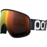 POC - Skibrillen - Vitrea Uranium Black/Partly Sunny Orange voor Unisex - Zwart
