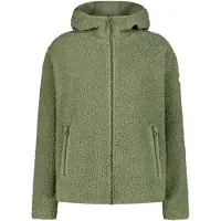 CMP - Women's Jacket Fix Hood 36P2916 - Fleecevest 48, olijfgroen
