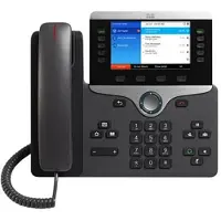 Cisco 8851. Resolutie: 800 x 480 Pixels, Beeldschermdiagonaal: 12,7 cm (5"). Stemcodecs: G.711a,G.722,G.729A,iLBC. Bluetooth-versie: 3.0+EDR, Onderste