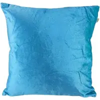 Dutch decor sierkussenhoes ELLY - Blauw / Beige - 45 x 45 cm - Polyester - Vierkant