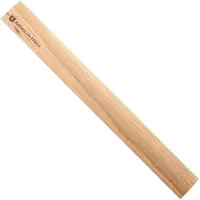 Knivesandtools Magnetic Knife Strip MKH105-50 Oak, messenmagneetstrip, 50 cm