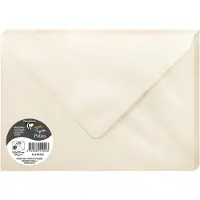 Pollen Enveloppe 120g 162x229 ivoire irisé pqt 20