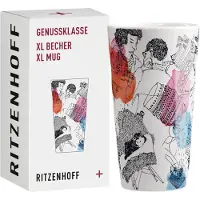 Ritzenhoff XL Koffiemok 500 ml - Porselein, Urban Chic Design