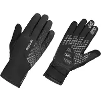 Gripgrab - Ride Waterproof Winter Fietshandschoenen Lange Vinger Waterdicht met Padding - Unisex - Zwart - Maat M