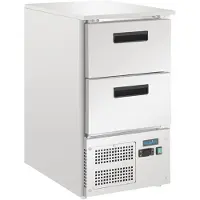 Polar G-serie koelwerkbank met 2x GN 1/1 lades