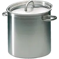 Garcima Kookpan , Excellence, RVS, 40(h)x40(Ø)cm, 50L, ook inductie, Deksel: K838