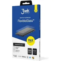 3MK FlexibleGlass Max Sam A115 A11 czarny/black, Szkło Hybrydowe z wzmocnionymi krawędziami (Galaxy A11)