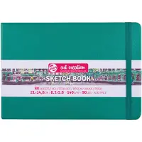 Royal Talens schetsblok 21x14,8cm - 80 vellen - groen