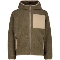 CMP - Jacket Fix Hood 36P3087 - Fleecevest 48, bruin