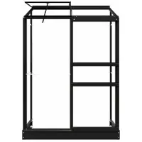 Royal well Muurkas Emma I zwart 3 mm veiligheidsglas