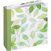 Walther design ME-363-A Season - Memo insteekalbum - Formaat 22 x 22 cm - Witte pagina's - 200 foto's 10x15 cm - Green